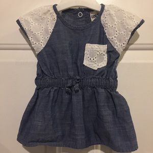 GENUINE KIDS OSHKOSH B’GOSH Dress w/ Eyelet Lace